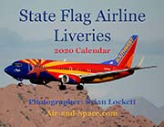 State Flag Airline Liveries: 2020 Calendar